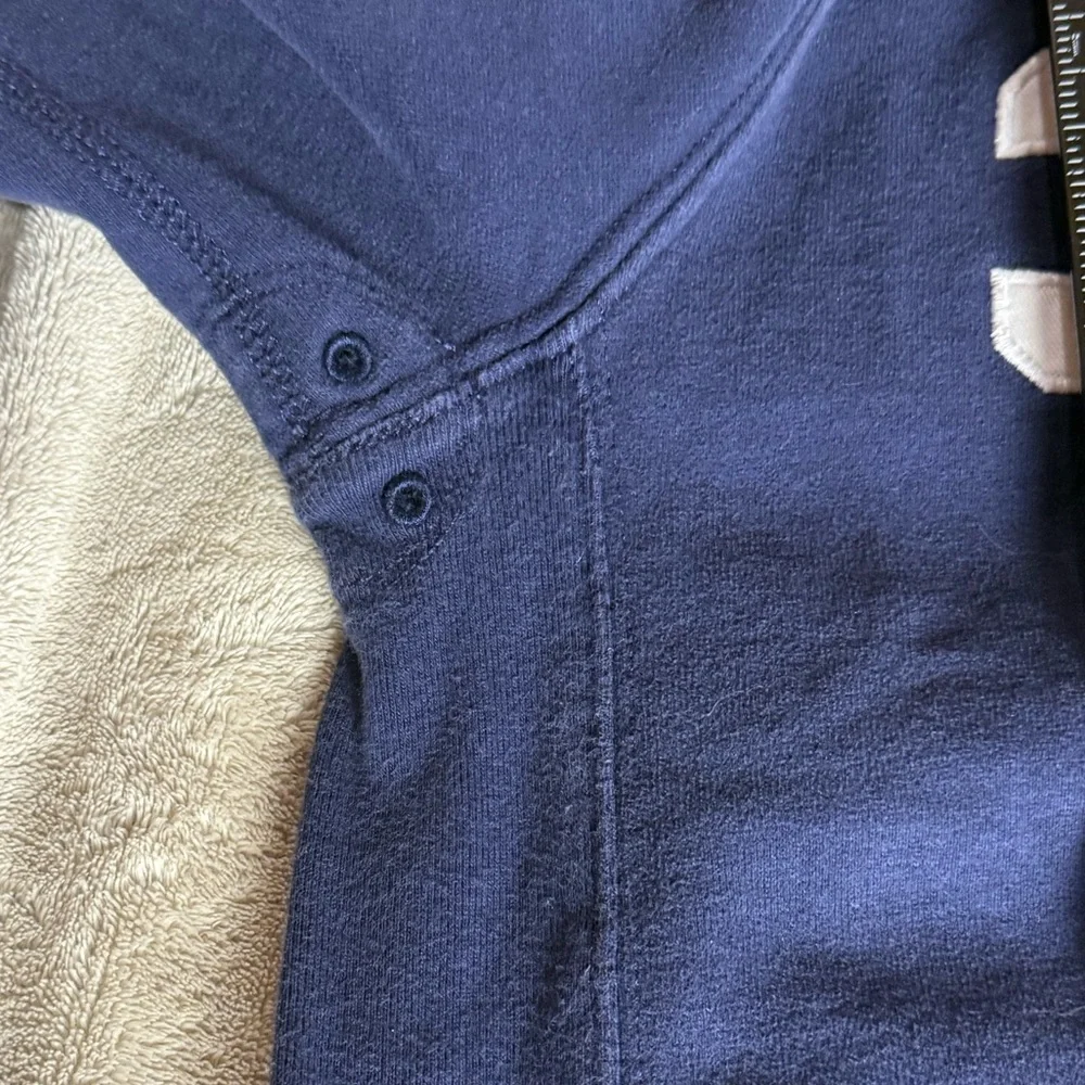 Polo Ralph Lauren Boys Navy Big Pony USA Flag Full Zip Hoodie Jacket Size‎ 7